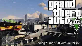 Having stupid fun in GTA/ GTA 5 online gameplay/ 2 hydra's, glitches and more