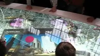 Virtual Koi Pond at CeBit 2009