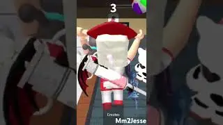 Playing Mm2 on Mobile but I'm a PC player.... #mm2 #mm2roblox