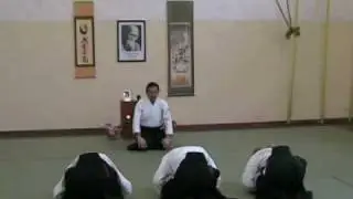 Traditional aikido YONDAN level Taijutsu techniques PART 2