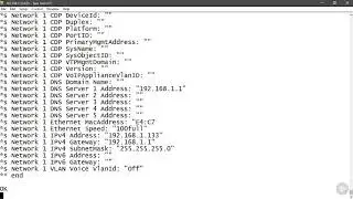 configuring cisco video collaboration endpoints 22   Demo Configuring TelePresence SX10 via Telnet