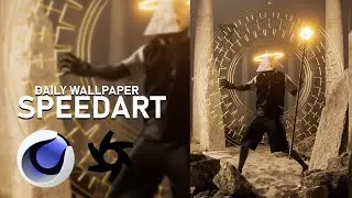 Pyramid I Everyday/Daily render I Cinema4D and Octane render Speedart I Damongraphics
