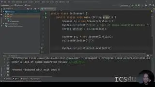 ICS4U Parsing Integers With Scanners in Java