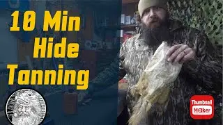 How to tan a fox hide