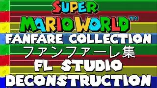Super Mario World - FANFARE COMPILATION - FL Studio Deconstructions