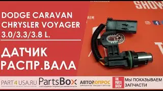 Camshaft position sensor Dodge Caravan, Chrysler Voyager 3.3 / 3.8 1998 - 2000. Bremi review.