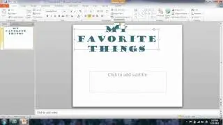 Microsoft PowerPoint Tutorial 01: Introduction to PowerPoint