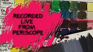 **Recorded Live From Periscope** Monday With DecoArt-Color Mixing
