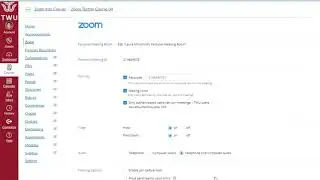 Zoom Meetings in Canvas