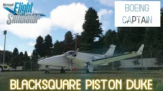 Real Life Captain's First Look At Blacksquare Piston Duke In Microsoft Flight Simulator 2020 - SU15