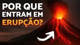 O que são VULCÕES e por que entram em ERUPÇÃO? Entenda!