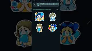 Como crear stickers con IA en whatsapp #whatsapp #stickers #tips