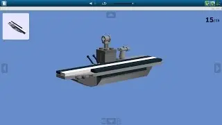 Как сделать мини авианосец из Lego \ How to make a small ship from Lego
