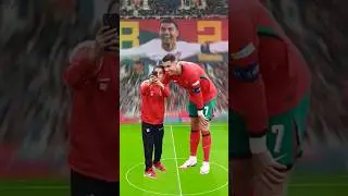 Ronaldo with Kids 🐥🐥