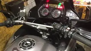 Honda Varadero XL1000V fog lights switch strobe