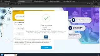 How to generate DEB ID (Distance Education Bureau ID) in detail.