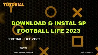CARA INSTAL SMOKE PATCH FOOTBALL LIFE 2023 | TUTORIAL