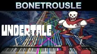 『Black MIDI』 Undertale - Bonetrousle | BusiedGem