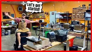 Agate Dad Opens Up Shop! Cutting Heaps of Agates!