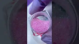 Замес геля с пигментом🥰 