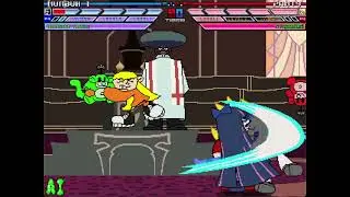 MUGEN Fight - Numbuh 1 & Numbuh 3 vs. Panty Vore & Stocking