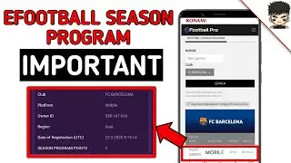 efootball season program point updates pes 2020 mobile
