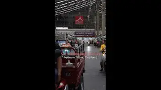 Farmers Donate Surplus food at the Simummuang Market in Bangkok, Thailand