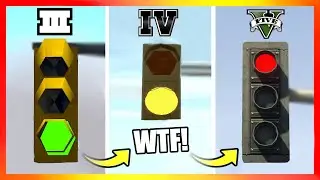 TRAFFIC LIGHTS LOGIC in GTA Games! (GTA 3 → GTA 5)