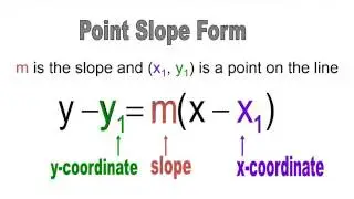 Intermediate Algebra - Lesson 10 - Write Equation of a Line