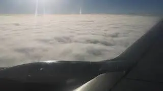 Снижение в облаках