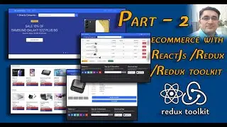 react redux shopping cart tutorial  2024  ||  redux toolkit e-commerce part - 2