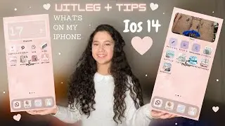iOS 14 UITLEG hoe je je telefoon kan personaliseren! *TIPS, widgetsmith, aesthetic ICONS & meer!*