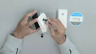 Ring Peephole camera unbox and setup