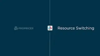 ProPricer Feature: Resource Switching