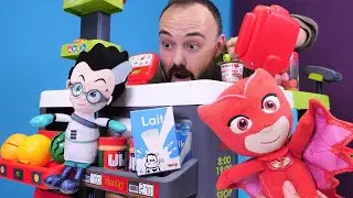 Pijamaskeliler oyunu. Romeo markette bozuk ürünleri koydu. Alışveriş oyunu.