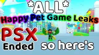 Every Single Happy Pet Game Leak, the end of Pet Simulator X... (HPG)