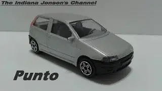 Fiat Punto (1993) [Bburago made in Italy 1/43] (versione grigio chiaro)