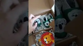 подарочные боксы для новорожденных #пинетки #погремушка