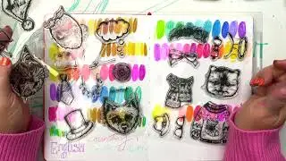 Mix and match stamps!  - 🐈 🐕 Merry Cutemas from Jane Davenport!