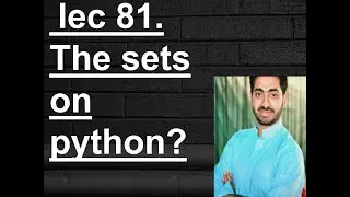 sets and how many operation perform on python?