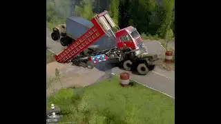 EPIC MOMENT OF DRIVER HELPING TRUCK ON EXTREME ROAD
