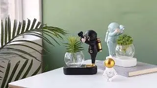 Lamp Light-Astronaut Plant Hydroponic Gift