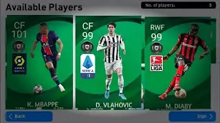 Thursday Upcoming Potw Max Rating In Pes 2021 | Pes 2021 Mobile | eFootball Pes 2021