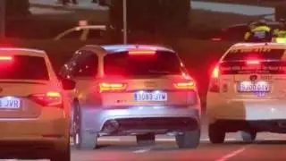 Криштиану Роналду нарушил ПДД на глазах у полицейских.