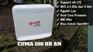 Router 4G LTE TERMURAH !!! Cuma 100 Rb | Review Bolt PL100
