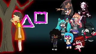 FNF Characters in Squid Game | 오징어 게임 | FRIDAY NIGHT FUNKIN ANIMATION #3