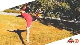 Обучение: бабочка (или бедуинское сальто) (Parkour Tricks)