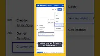 Set the Owner of Any Content in the Content Tree