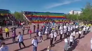 Утренняя разминка в Экибастузе
