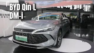 2024 4K detailed BYD Qin L DM-i - interior and exterior